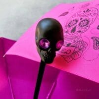 MINI PARAPLUIE PLIANT COUPE-VENT . CANARD - FUCHSIA