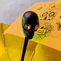 WINDPROOF FOLDING MINI UMBRELLA . DUCK - YELLOW