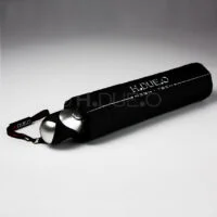 HIGH-TECH AUTOMATIC WINDPROOF ULTRA + FOLDING UMBRELLA . ARACARI - BLACK
