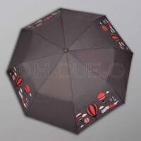 AUTOMATIC WINDPROOF ULTRA + OVERTURNING UMBRELLA . MOSAIC (Copia) - RED